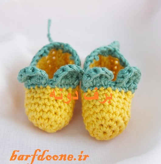 پاپوش موشی آموزش بافت پاپوش موشی